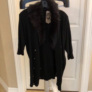 Forever 21 Small Fur Sweater